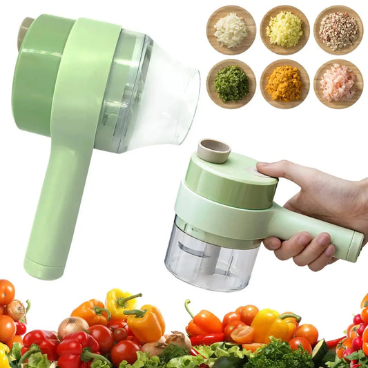4-in-1 Electric Vegetable Cutter