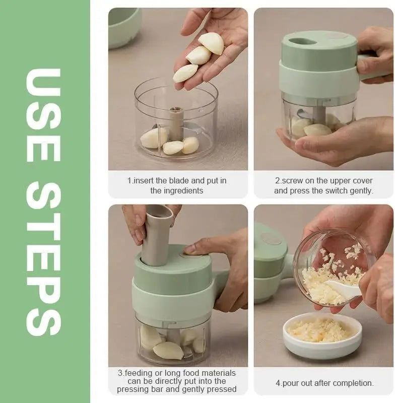 4-in-1 Electric Vegetable Cutter