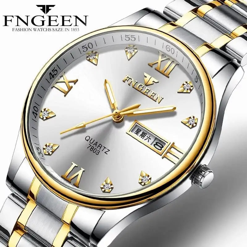 Men's imported quilty watch