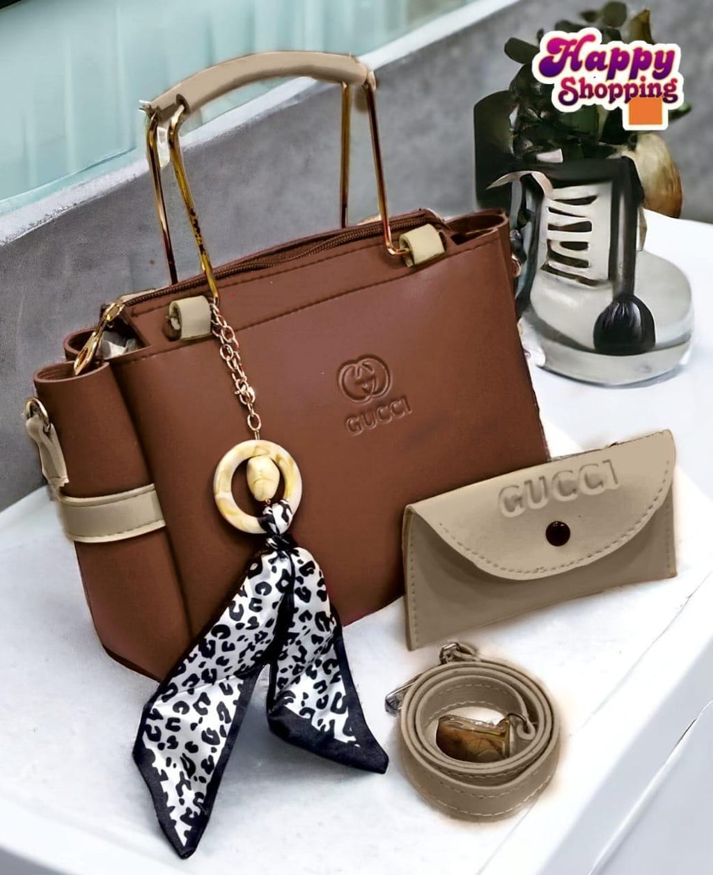 Handbag Set With Wallet