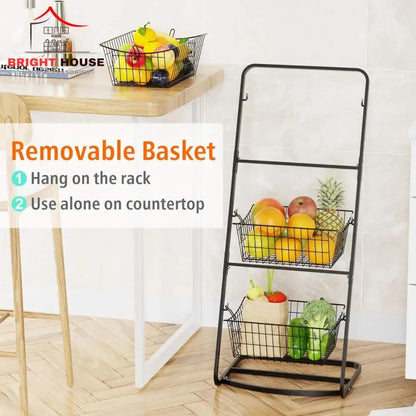 3-Tier Fruit & Vegetable Storage Stand