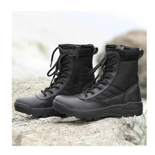 Men’s Leather Casual Shoes – Black