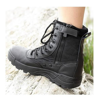 Men’s Leather Casual Shoes – Black