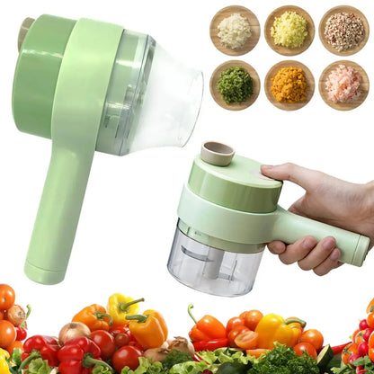4-in-1 Electric Vegetable Cutter