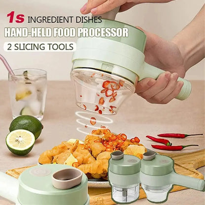 4-in-1 Electric Vegetable Cutter