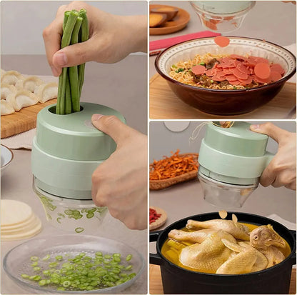 4-in-1 Electric Vegetable Cutter